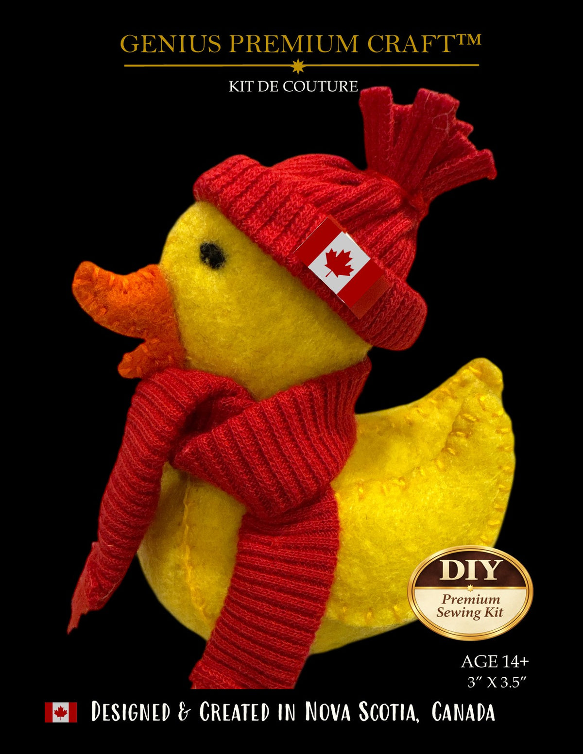 Duck Sewing  Kit CANADIAN (EN/FR) – DIY Souvenir