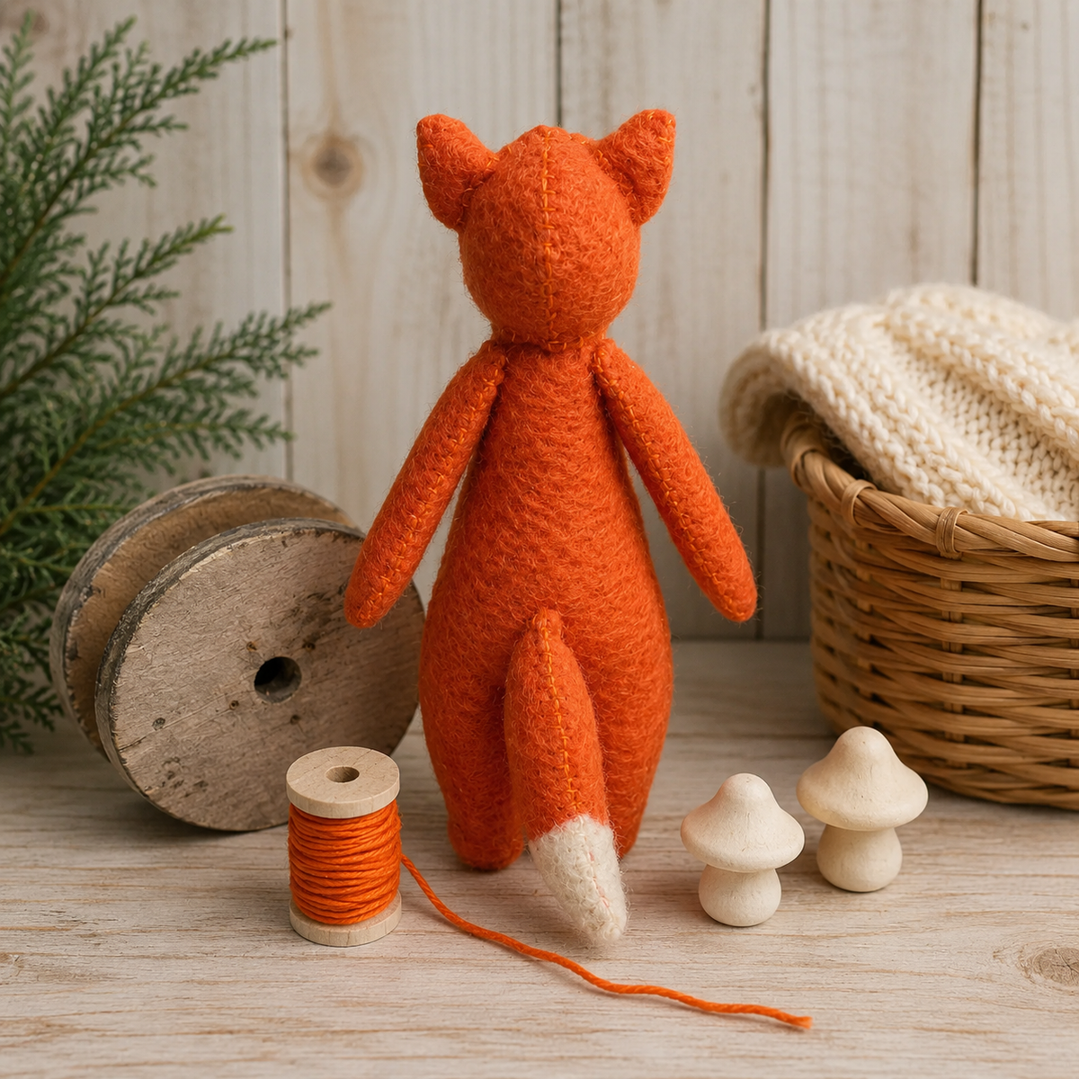 Felt Fox Sewing & Felting Kit