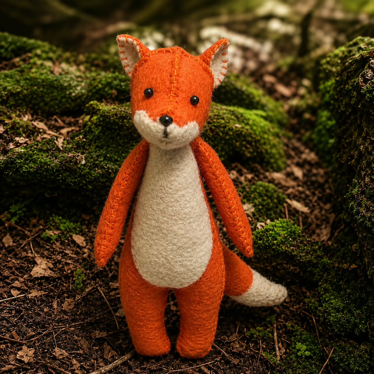 Felt Fox Sewing & Felting Kit