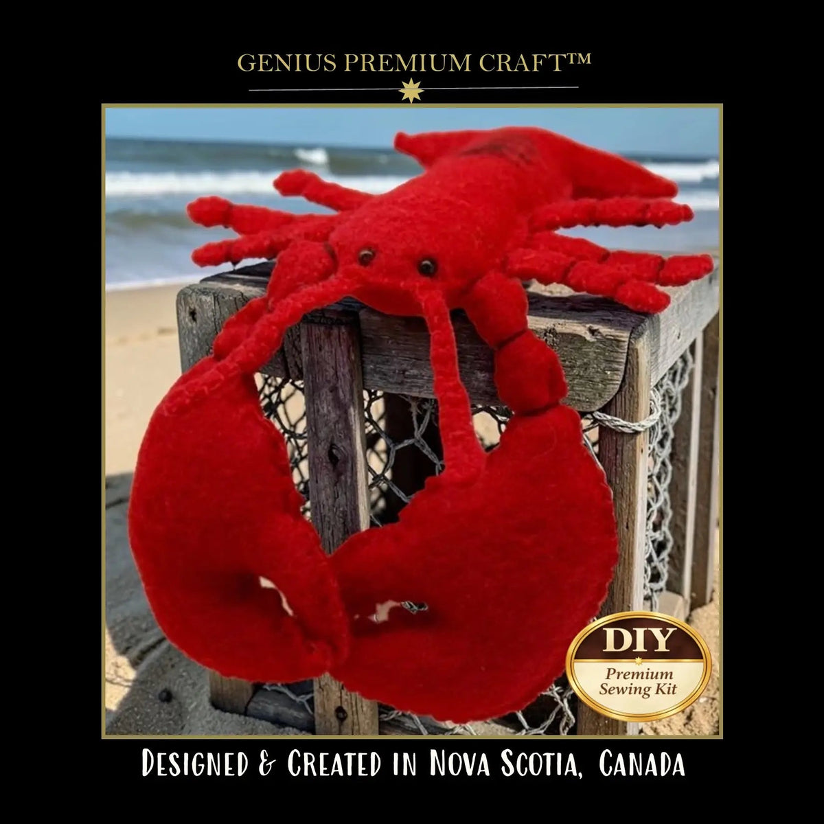 DIY LOBSTER Sewing Kits