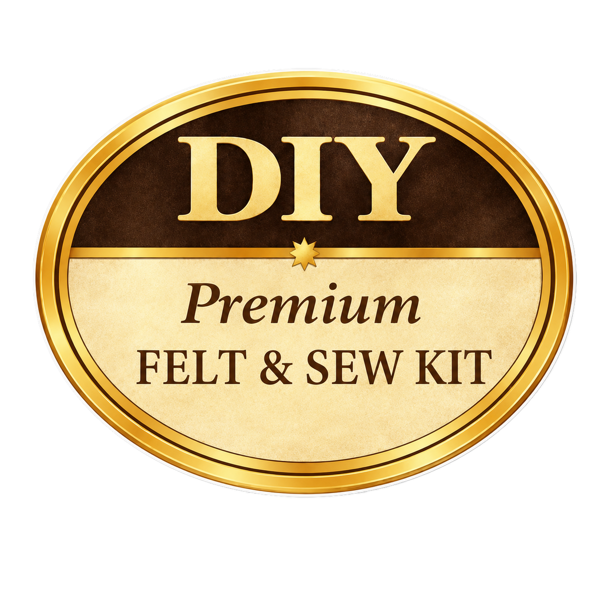 DIY Felt & Sew Canadian Logging Black Bear