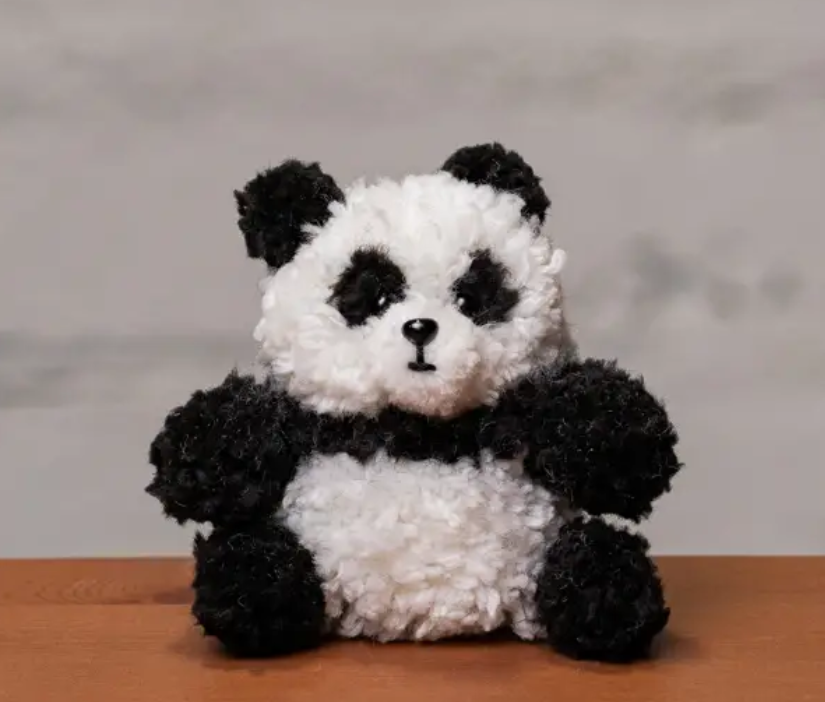 Fibre Art Craft Kit - Panda