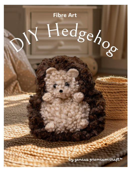 Fibre Art Craft Kit - Hedgehog