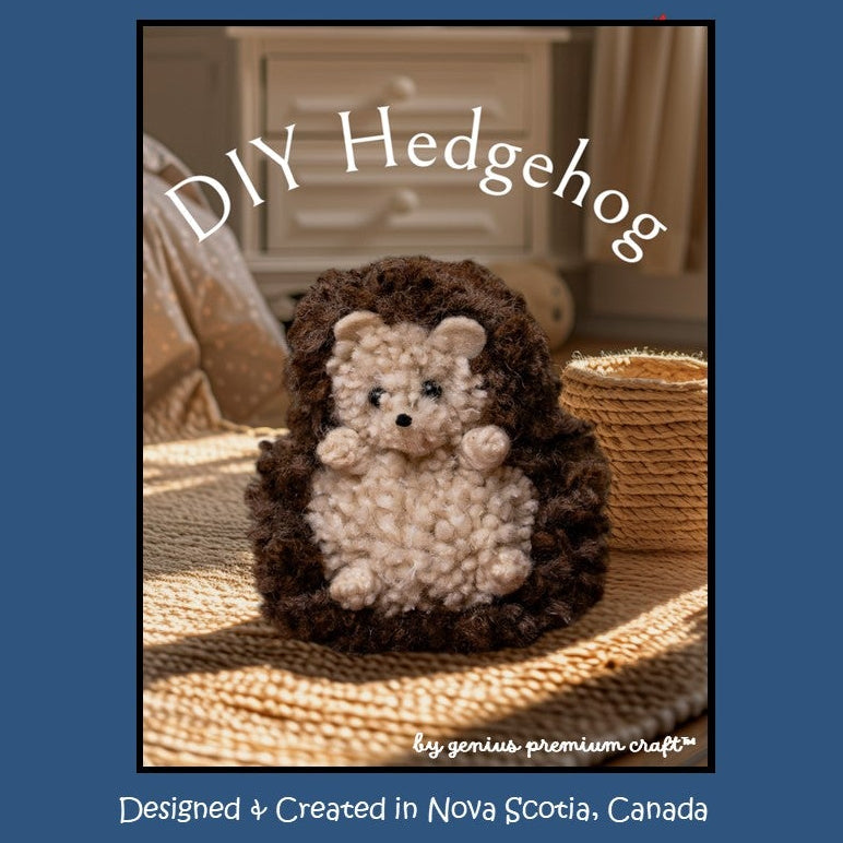 Fibre Art Craft Kit - Hedgehog