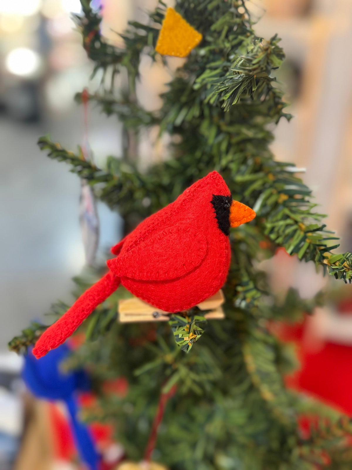 DIY Felt Cardinal Sewing Kit – Postcard Kit Ornament