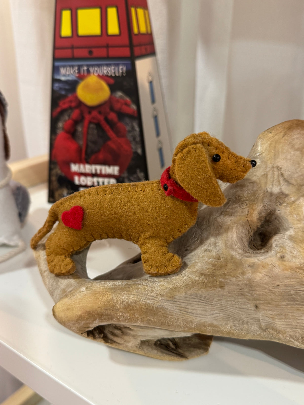 DIY Sewing Kit Felt Dachshund Dog