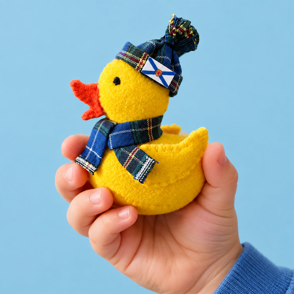 Duck Sewing Kit NS TARTAN BOX (EN/FR) – DIY Souvenir