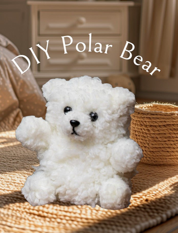 Fibre Art Craft Kits - Polar Bear