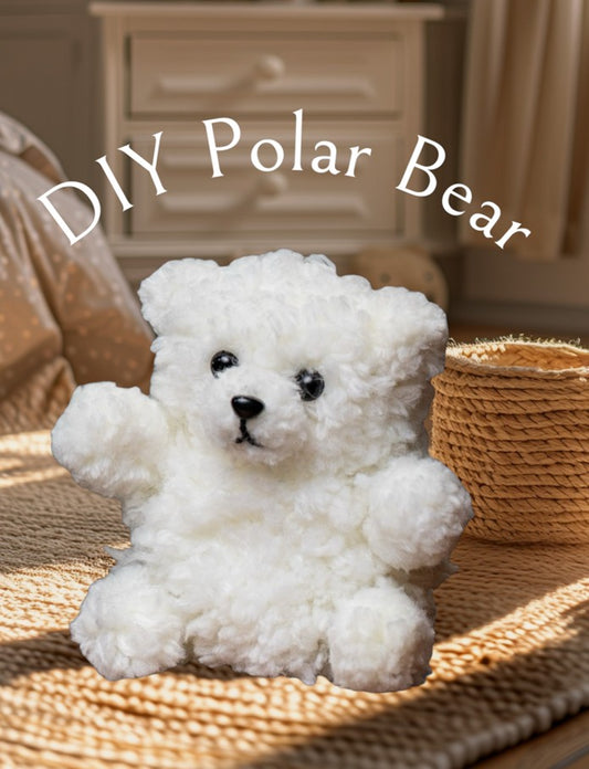 Fibre Art Craft Kits - Polar Bear