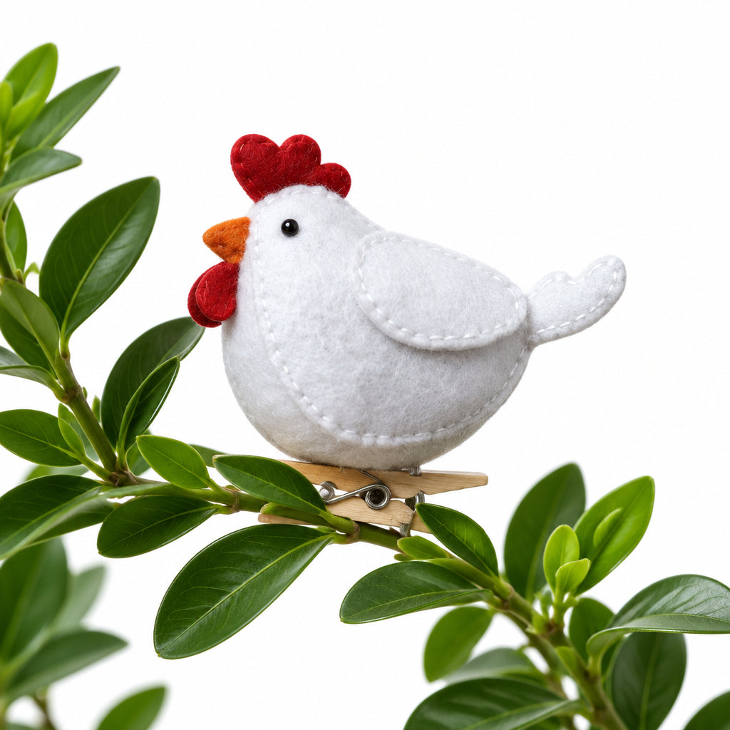 DIY Chicken Ornament SEWING KIT