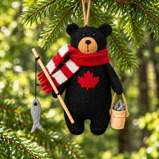 DIY Felt & Sew Black Bear Kits