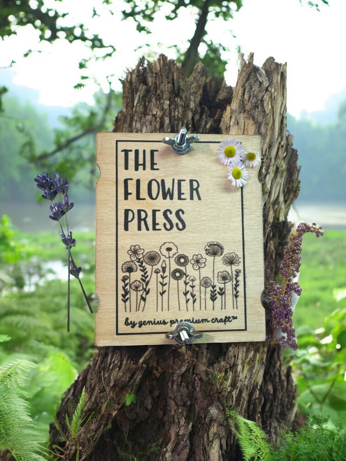 Pocket Flower Press (5” x 4”)