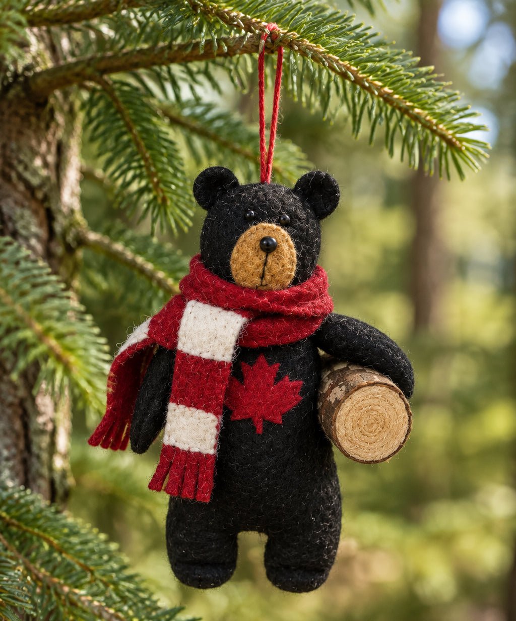 DIY Felt & Sew Black Bear Kits