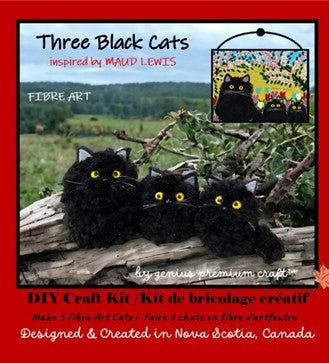 Maud Lewis-Inspired DIY Fiber Art Kit