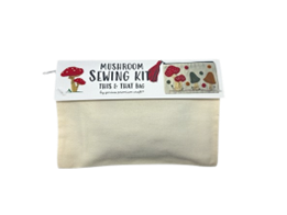 DIY MUSHROOM SEWING KIT - “MUSHROOM THIS OR THAT” CANVAS BAG KIT