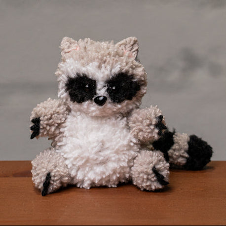 Fibre Art Craft Kit - Raccoon BEST SELLER