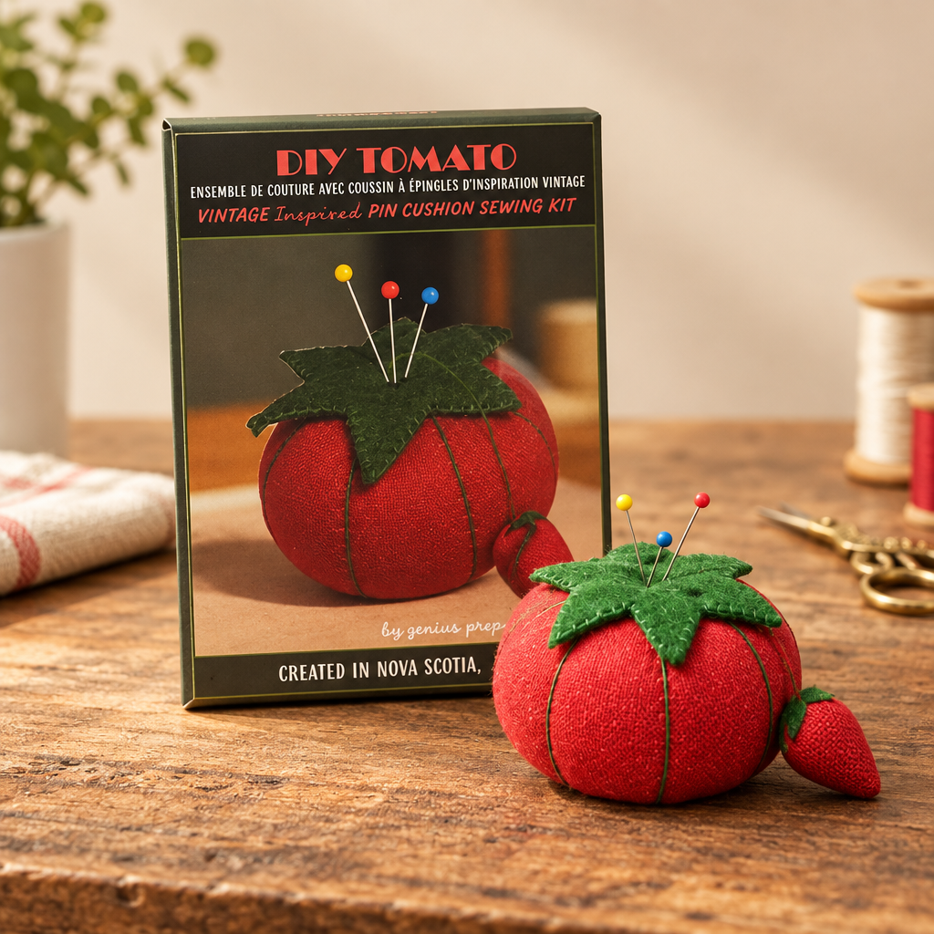 HEIRLOOM TOMATO & PUMPKIN PIN CUSHION SEWING KIT